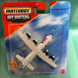 COAST GUARD Matchbox Sky Busters Lockheed C-130 Plane